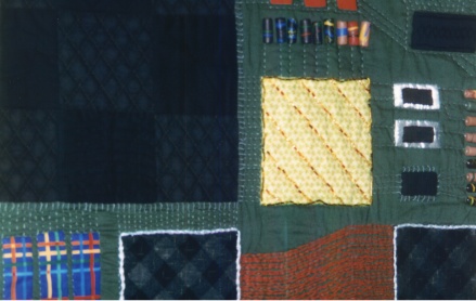 Computer quilt detail